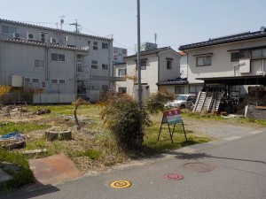 諏訪郡下諏訪町湖畔町、土地の画像です
