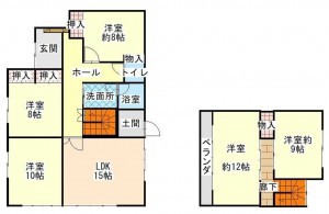茅野市玉川、中古一戸建ての画像です