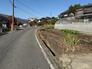 茅野市宮川、土地の画像です