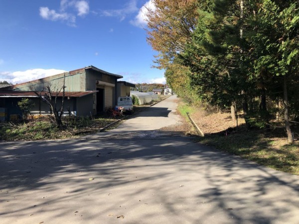 諏訪郡原村中新田、土地の画像です