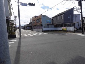 諏訪市清水、土地の画像です