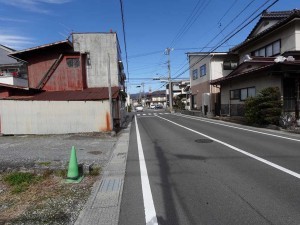 諏訪市清水、土地の画像です