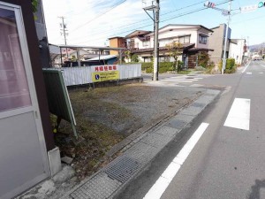 諏訪市清水、土地の画像です