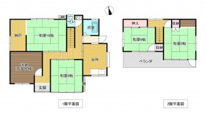 諏訪郡下諏訪町星が丘、中古一戸建ての画像です
