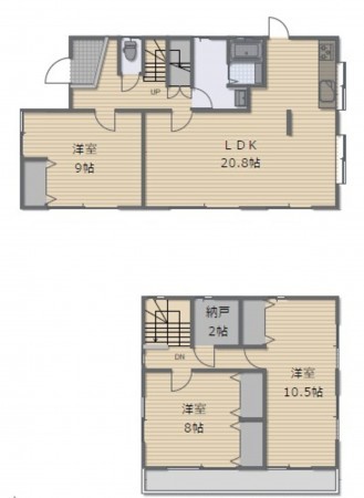 茅野市城山、中古一戸建ての画像です