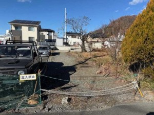 諏訪市、土地の画像です