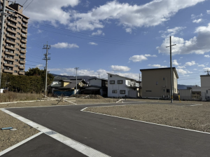 諏訪市渋崎、土地の画像です