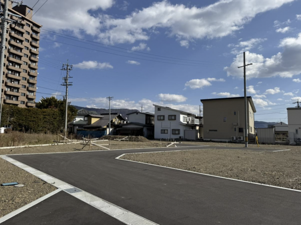 諏訪市渋崎、土地の画像です