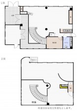 諏訪市、中古一戸建ての間取り画像です