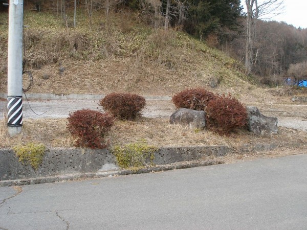 茅野市米沢、土地の画像です