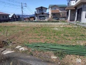 諏訪郡下諏訪町萩倉、土地の画像です