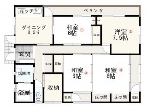 諏訪市、中古一戸建ての画像です
