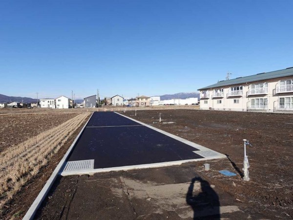 諏訪市上川、土地の画像です