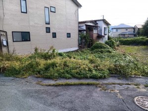 諏訪市小和田、土地の画像です