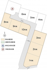 茅野市玉川、土地の間取り画像です