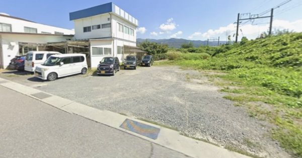 諏訪郡下諏訪町社東町、土地の画像です