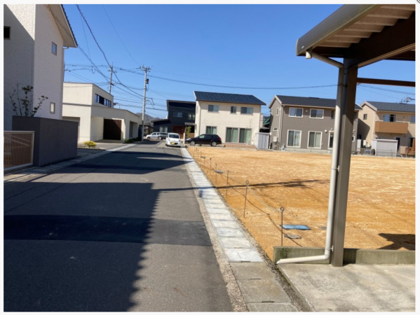鯖江市水落町、土地の画像です
