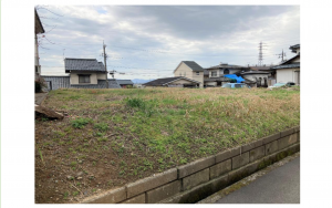 鯖江市入町、土地の画像です