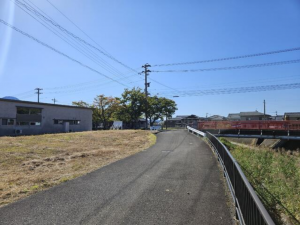 越前市粟田部町、土地の画像です