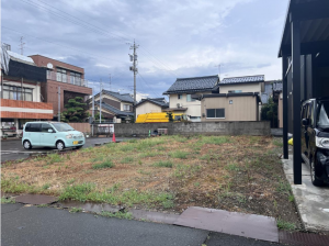 越前市平和町、土地の画像です