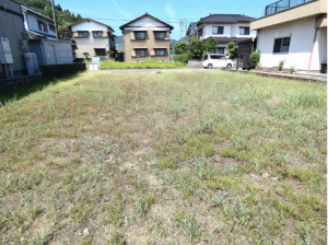 越前市四郎丸町、土地の画像です