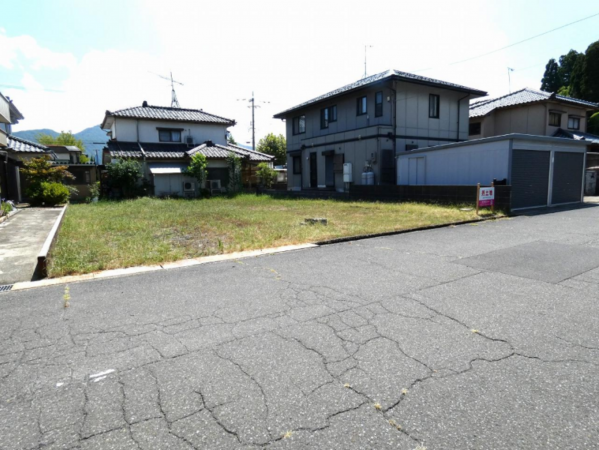 越前市四郎丸町、土地の画像です