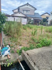 越前市姫川、土地の画像です