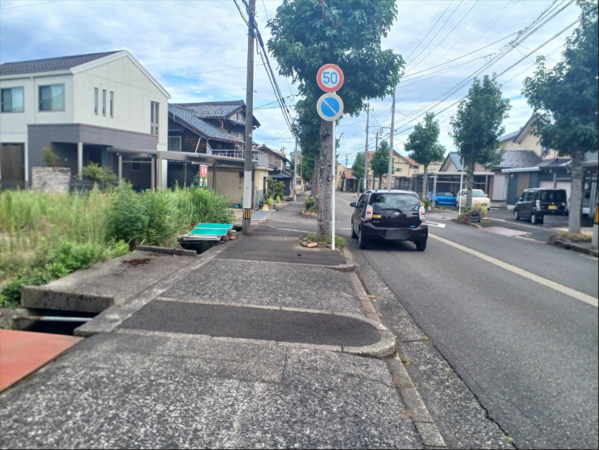 越前市姫川、土地の画像です