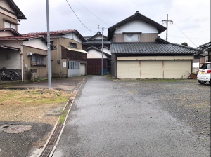 越前市横市町、土地の画像です