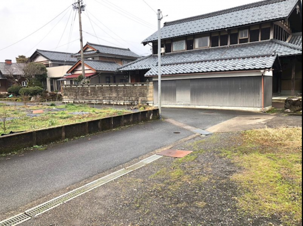 越前市横市町、土地の画像です