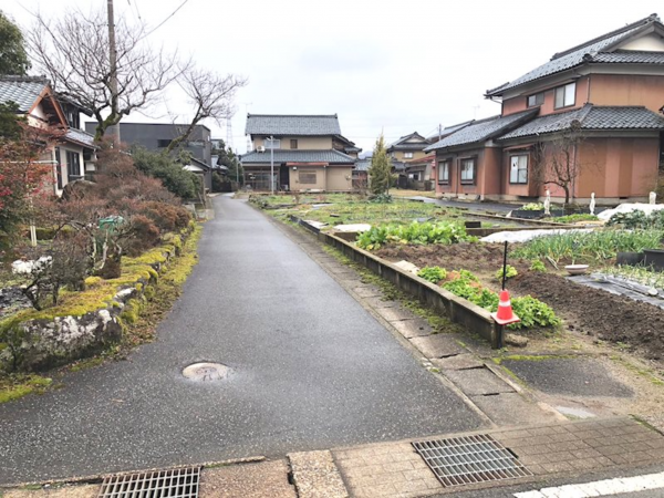 越前市横市町、土地の画像です