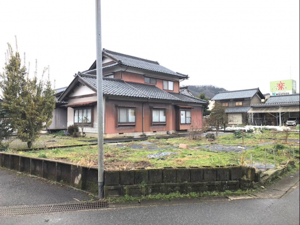 越前市横市町、土地の画像です