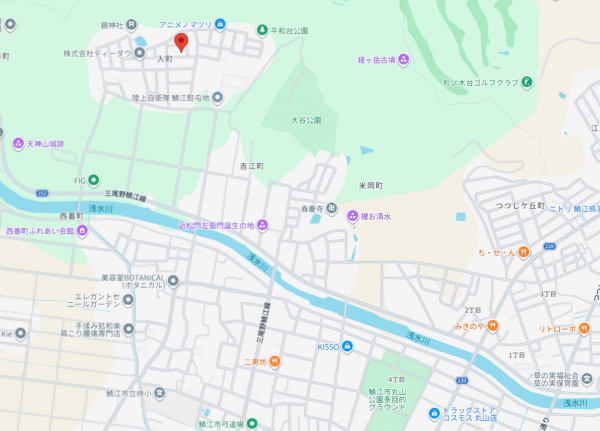 鯖江市入町、土地の画像です