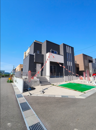鯖江市水落町、新築一戸建ての外観画像です