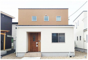 鯖江市舟津町、新築一戸建ての外観画像です