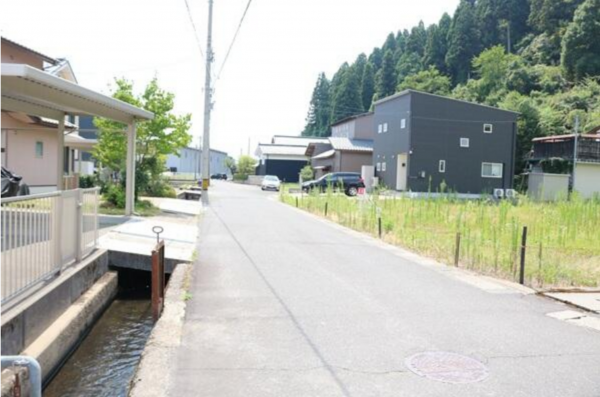 越前市千福町、土地の画像です