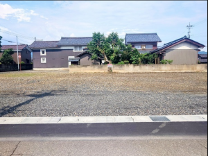 越前市家久町、土地の画像です
