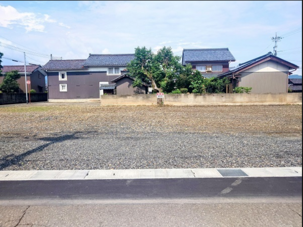 越前市家久町、土地の画像です