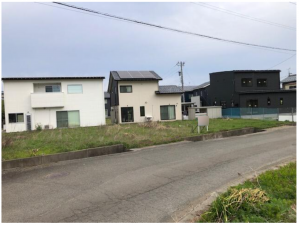 鯖江市上氏家町、土地の画像です