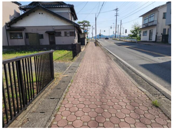 越前市村国、土地の画像です