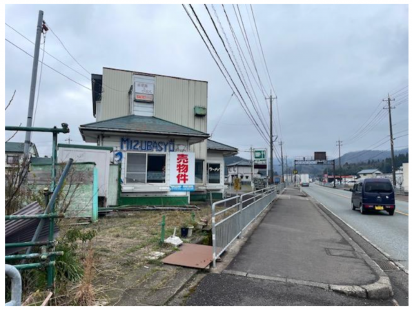 越前市塚原町、収益物件/住宅付店舗の画像です