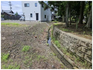 鯖江市上河端町、土地の画像です