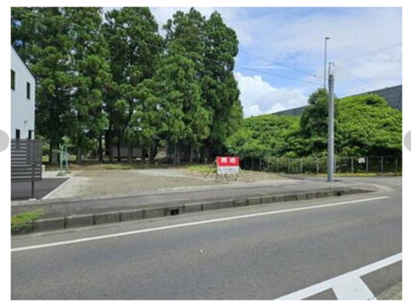 鯖江市上河端町、土地の画像です