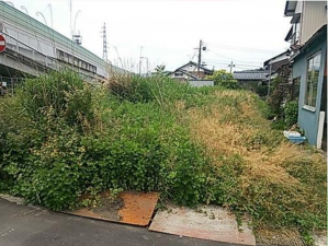 越前市行松町、土地の画像です