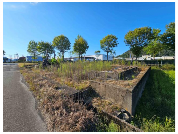 越前市小野谷町、土地の画像です