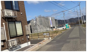 越前市瓜生町、土地の画像です