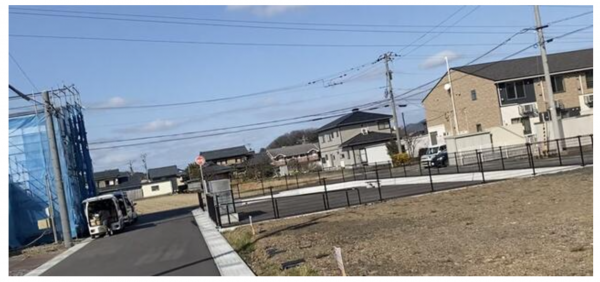 越前市瓜生町、土地の画像です