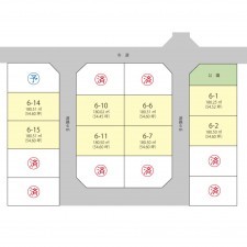 鯖江市糺町、土地の間取り画像です