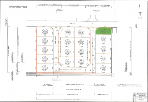 鯖江市糺町、土地の画像です