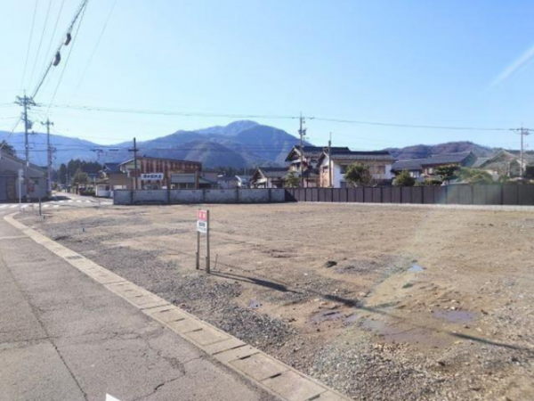 越前市池泉町、土地の画像です